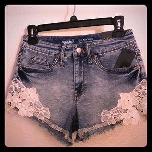 NWT High waisted Denim Shorts